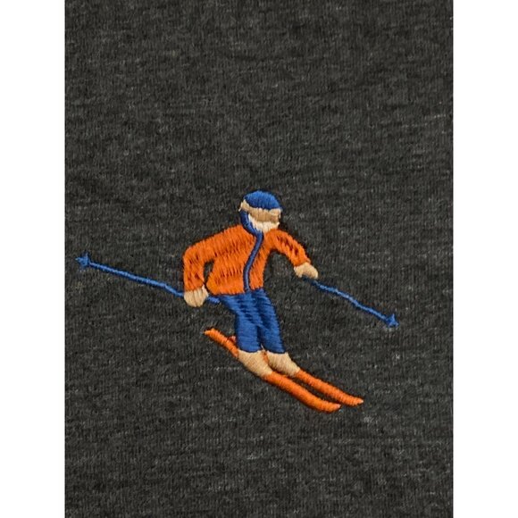 NWT Alp-N-Rock Slope Henley Ski Après Sweater Organic Embroidered Gray XS/S $198 - Picture 14 of 16